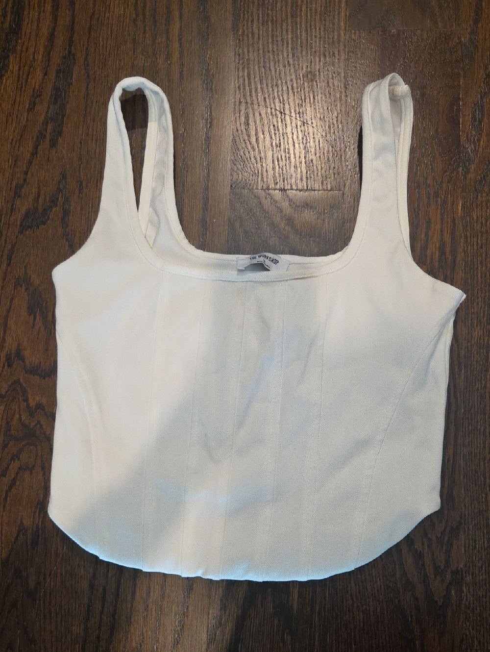 White Corset Top